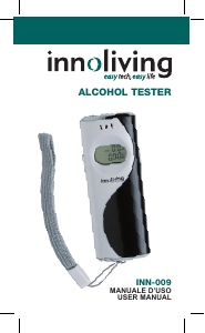 Manual Innoliving INN-009 Breathalyzer