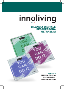Manual de uso Innoliving INN-142 Báscula