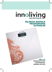 Manual de uso Innoliving INN-143 Báscula