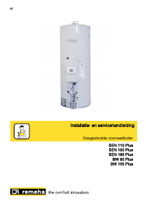 Handleiding Remeha SEN 185 Plus Geiser