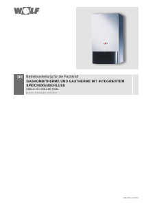 Bedienungsanleitung Wolf CGU-2K-18/24 Zentralheizungskessel