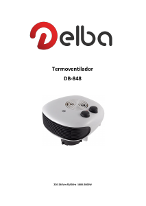 Manual Delba DB-848 Aquecedor