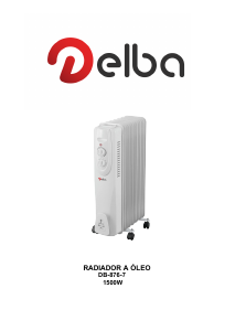 Manual Delba DB-876-7 Aquecedor
