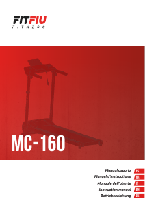Manual de uso FITFIU MC-160 Cinta de correr