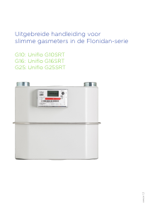 Handleiding Flonidan Uniflo G25SRT Gasmeter