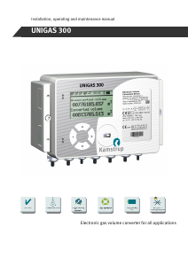 Manual Kamstrup Unigas 300 Gas Meter