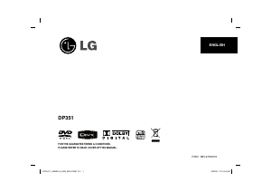 Handleiding LG DP351 DVD speler