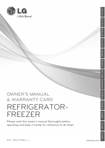 Manuale LG GBB539PVCPB Frigorifero-congelatore