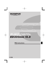 Handleiding Olympus ZUIKO DIGITAL ED 300mm F2.8 Objectief