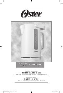 Manual de uso Oster BVSTKT35W Hervidor