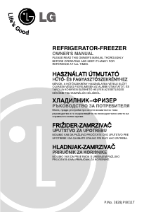 Manual LG GN-U292SLC Fridge-Freezer