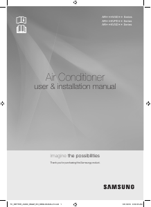 Manual Samsung AR24KVPDQWKX Air Conditioner