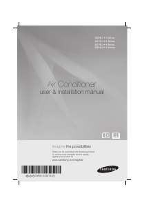 Manual Samsung AS18UUQX Air Conditioner