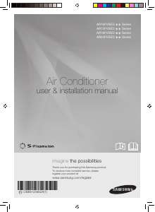 Manual Samsung AR10FVSEDUUN Air Conditioner