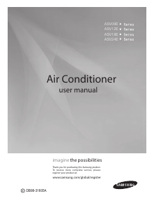 Manual Samsung ASV12ESLX Air Conditioner