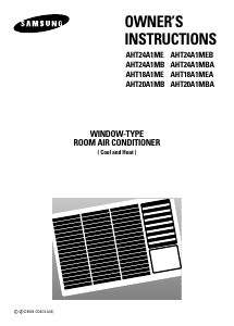 Manual Samsung AHT24A1MEB Air Conditioner