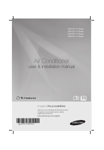 Manual Samsung ASV13PSMX Air Conditioner
