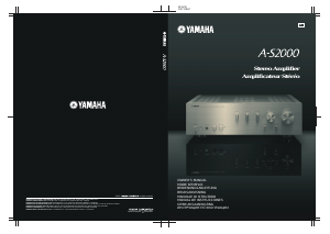 Manual de uso Yamaha A-S2000 Amplificador