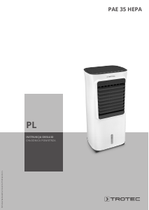 Instrukcja Trotec PAE 35 HEPA Wentylator