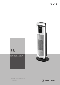 Mode d’emploi Trotec TFC 21 E Chauffage
