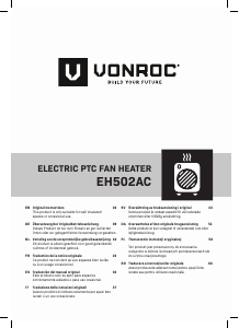 Manuale Vonroc EH502AC Termoventilatore
