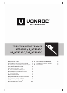 Bedienungsanleitung Vonroc S3_HT503DC Heckenschere