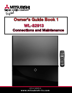 Bruksanvisning Mitsubishi WL-82913 TV