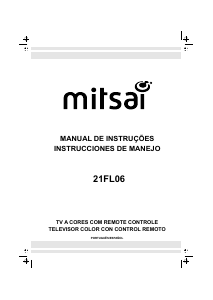 Manual de uso Mitsai 21FL06 Televisor