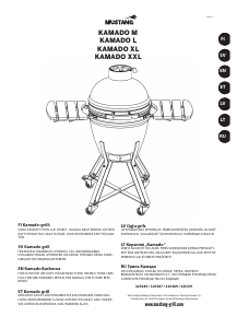Manual Mustang Kamado M Barbecue