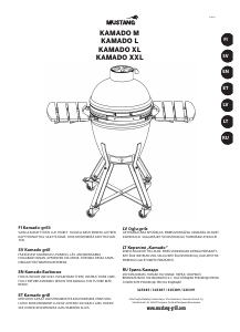 Rokasgrāmata Mustang Kamado XL Grils