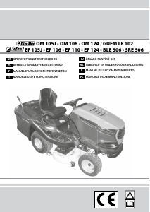 Manual Oleo-Mac OM 106/16 K H Lawn Mower