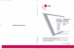 Manual LG 42LC3R Televisor LCD