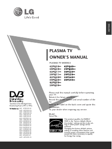 Handleiding LG 42PQ2000 Plasma televisie