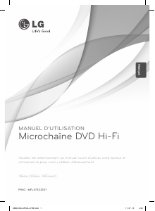 Mode d’emploi LG XB66 Stéréo