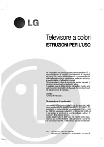 Manuale LG RE-44NZ21RB Televisore