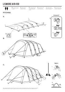 Manual Vango Lismore Air 450 Tent