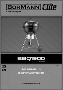 Handleiding Bormann BBQ1900 Barbecue