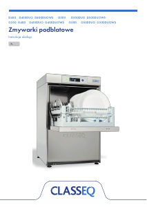 Instrukcja CLASSEQ D500DUOWS Zmywarka