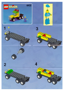 Manual Lego set 6432 Town Speedway transport