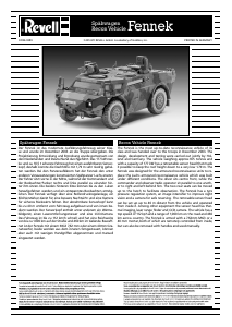 Manual Revell set 03136 Military Fennek