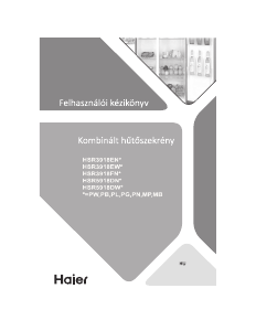 Használati útmutató Haier HSR5918DNMP Hűtő és fagyasztó