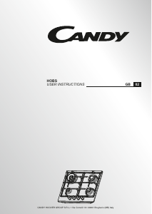 Manual Candy CHG6BR4WX LPG Hob