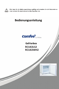 Handleiding Comfee RCU63WH2 Vriezer