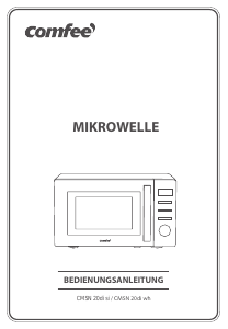 Bedienungsanleitung Comfee CMSN 20 SI Mikrowelle