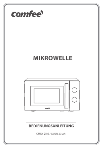 Handleiding Comfee CMSN 20 WH Magnetron