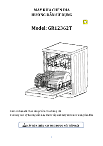 Handleiding Galanz GR12362T Vaatwasser