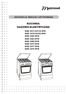 Instrukcja Mastercook KGE-3411S DYN Kuchnia