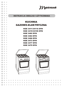 Instrukcja Mastercook KGE-3415 DYN Kuchnia