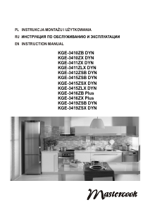 Instrukcja Mastercook KGE-3416ZB Plus Kuchnia
