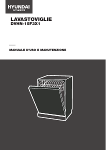 Manuale Hyundai DVHN-15F3X1 Lavastoviglie